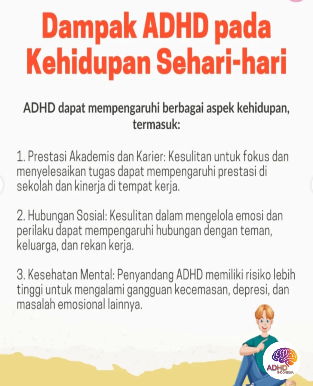 ADHD dan Hubungan Sosial Anak di Lingkungan Sekolah di Kabupaten Banyuasin