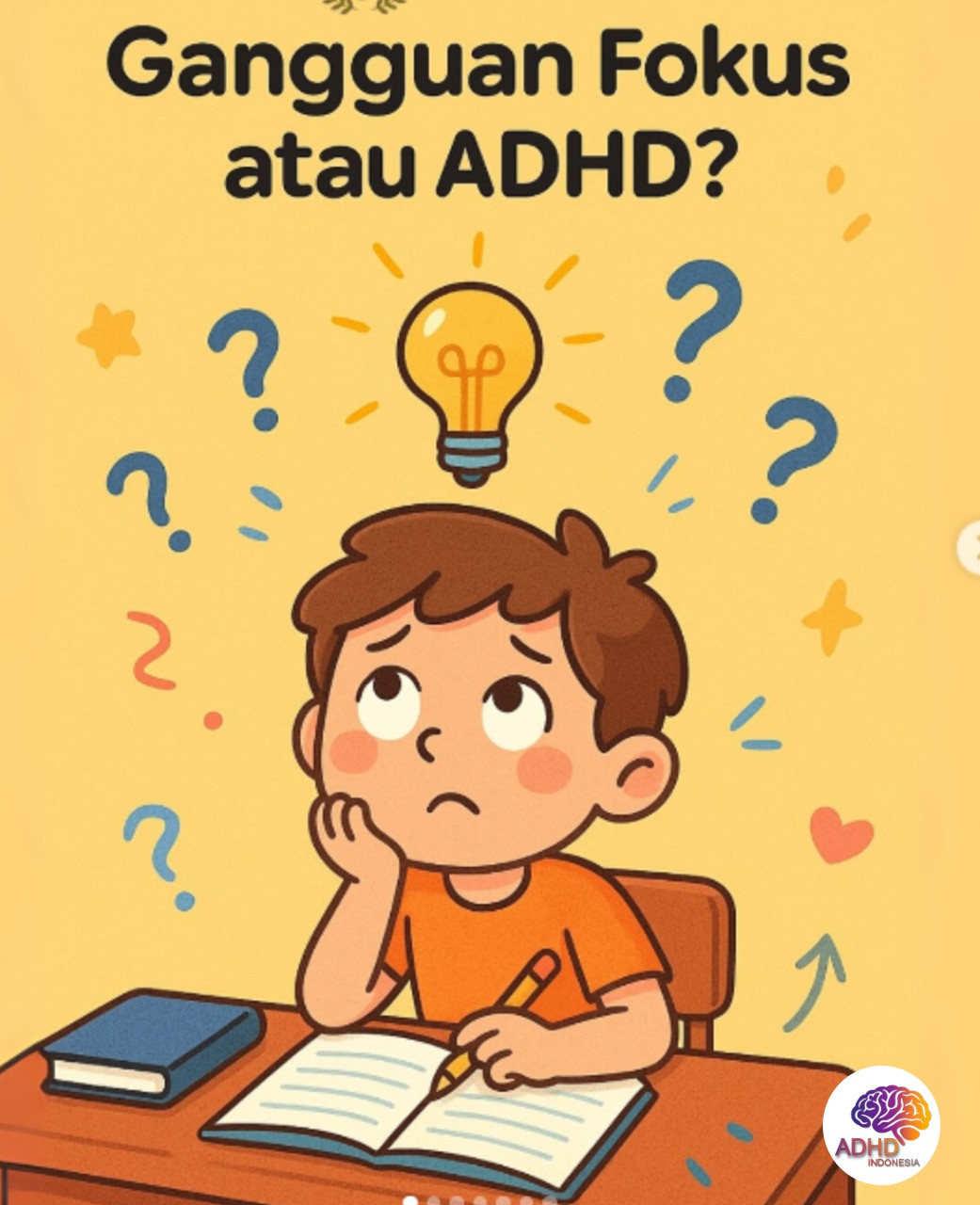 ADHD dan Kesulitan Fokus Anak: Edukasi untuk Keluarga di Kabupaten Banyuasin
