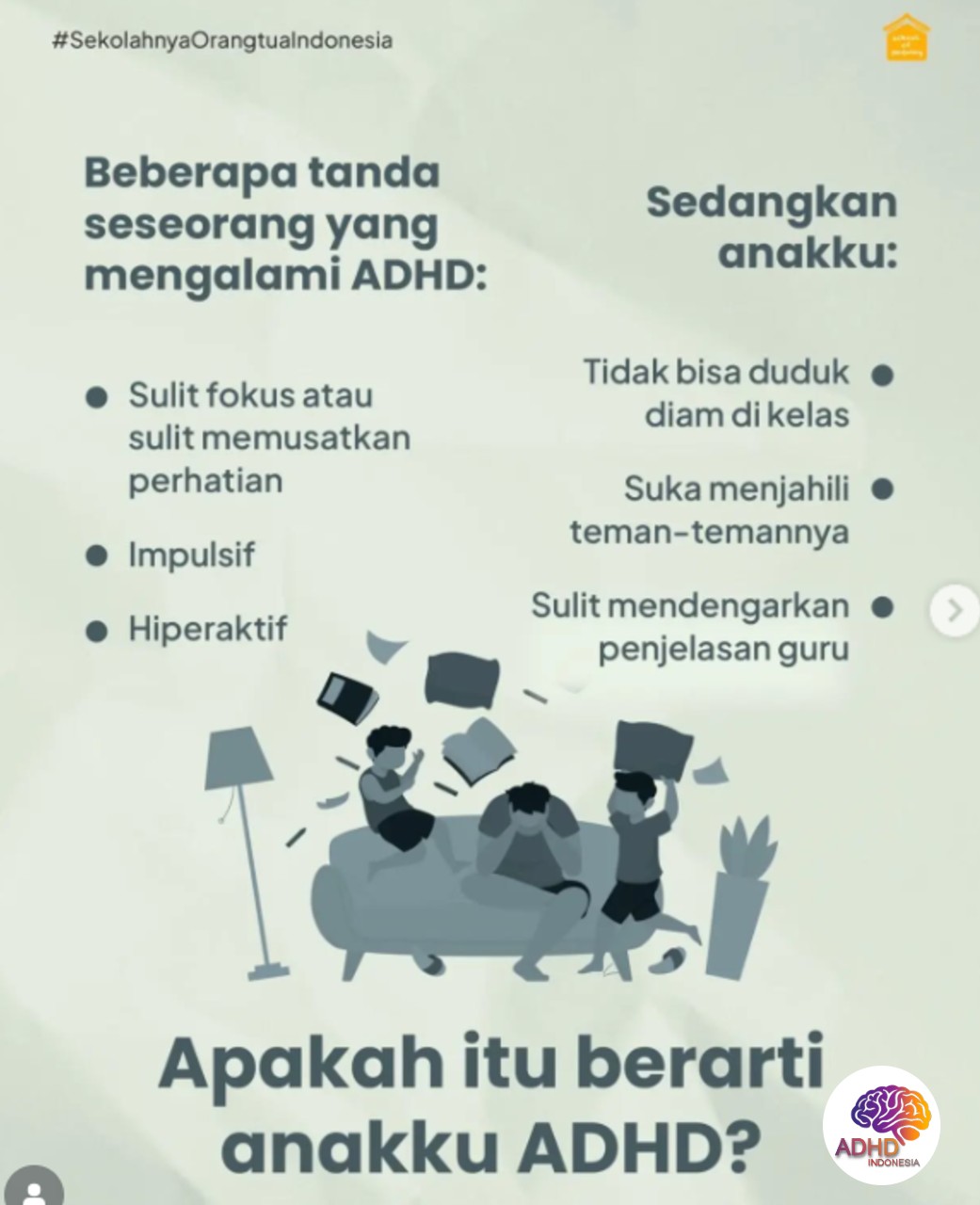 Ciri dan Gejala ADHD pada Anak Usia Dini di Kabupaten Banyuasin