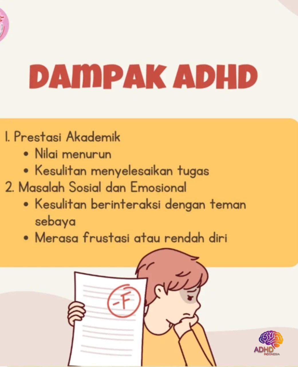 Dampak ADHD terhadap Proses Belajar Anak di Kabupaten Banyuasin